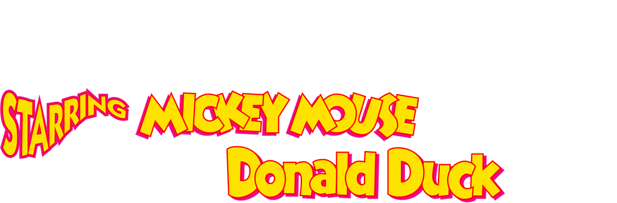 логотип World of Illusion Starring Mickey Mouse and Donald Duck